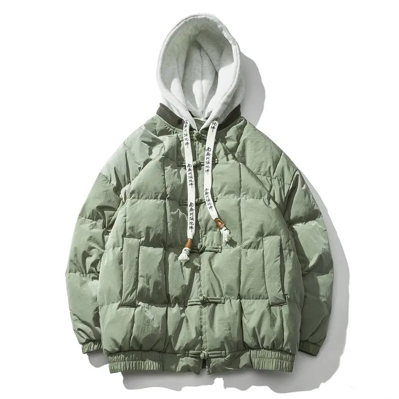 NEW 2021 Winter Large Size Cotton-Padded Casual Thickening Korean Warm Loose Baseball Clothing Chinese Style Men Mens Clothing