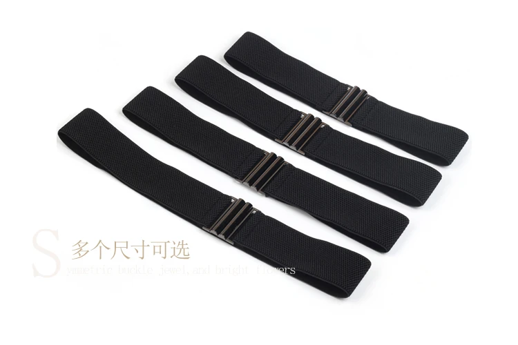 

Fashion Female Brief Artificial Leather Wide Belt Women Elastic Cummerbund Strap Dress Accessories Alloy Stretch Buckle Girdle