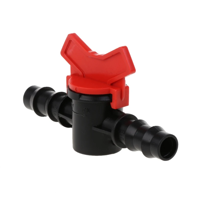 

2way Connector Adaptor Quick Turn Off Plastic Irrigation Water Hose Valve Switch