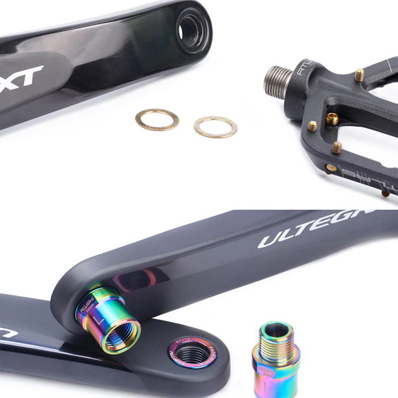 2020 г. мойка из титанового сплава для велосипеда удлинитель педали горного ось