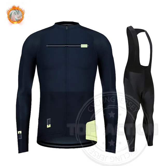 

2021 Winter Thermal Fleece Cycling Jersey Racing Bike Cycling Suit Mountian Bicycle Cycling Clothing Men Clothing Ropa Ciclismo