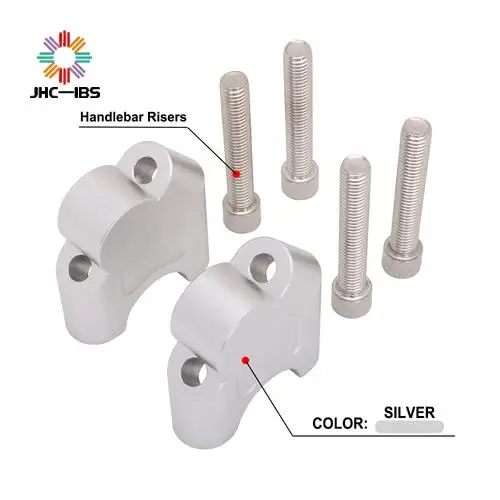 Аксессуары для мотоциклов с ЧПУ Серебристые 30 мм рулевые стойки ручная планка KTM