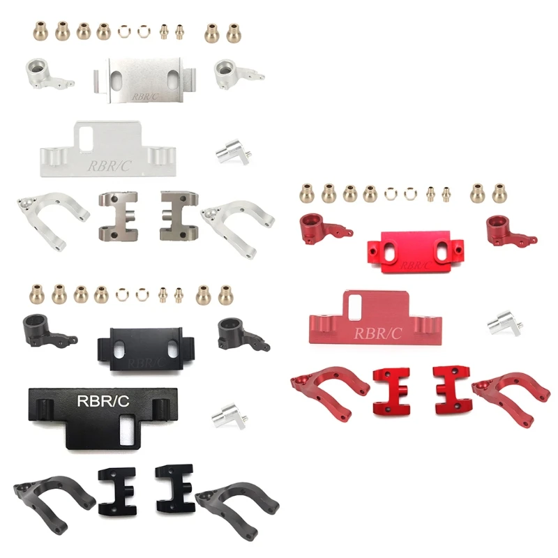 

RC Car Replacement Parts Metal Upper Lower Swing Arm Steering Cup Set for WPL D1 97BC