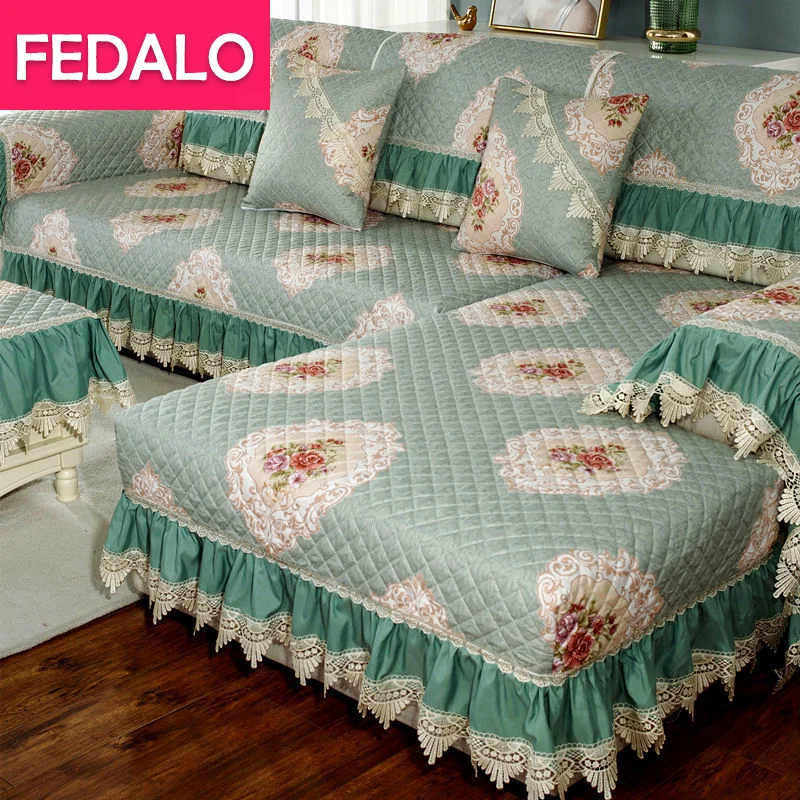 

Sofa cushion four seasons general non-slip fabric cushion simple modern sofa cover all inclusive sofa cover cover set