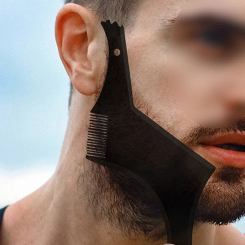Усовершенствованный инструмент для придания формы и укладки бороды с встроенной