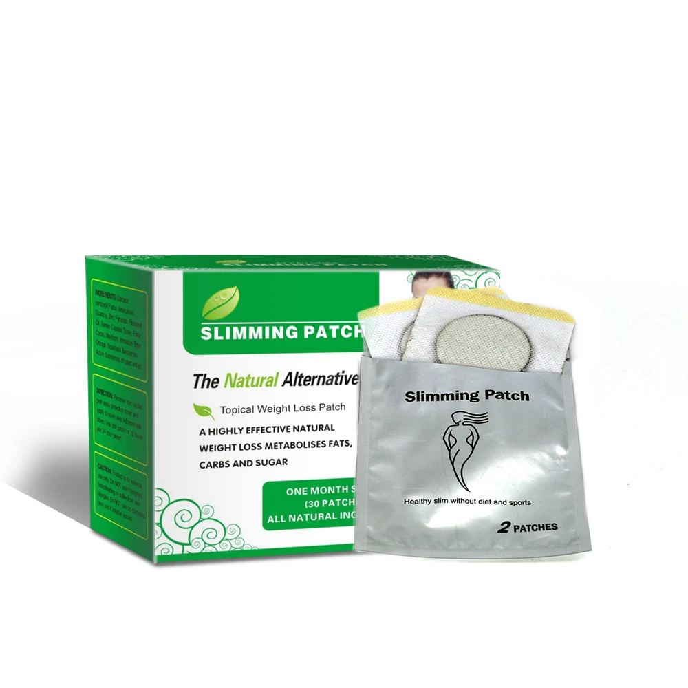 30patch/1box Magnet Slimming Patch Weight Loss Navel Sticker Burning Fat Patche 100% Natural Ingredients Medical Plaster | Красота и