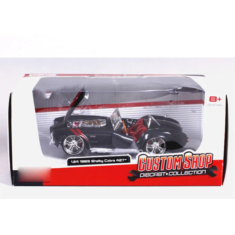 Модель металлическая в масштабе 1/24 модель классического автомобиля Ford Shelby Cobra