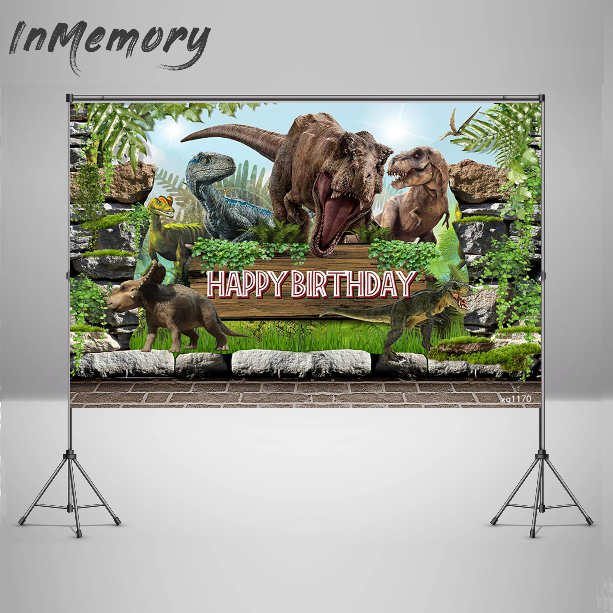 Photography Backdrops Dinosaur Wallpaper Newborn Birthday Party Baby Shower Background For Photo Studio Vinyl Photocall