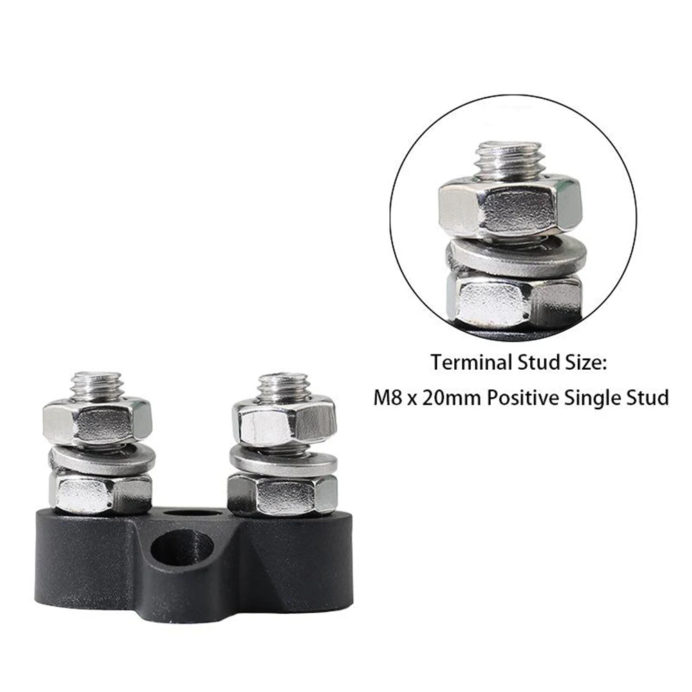 Шина Клеммная колодка соединительная для аккумулятора M8 изолированная