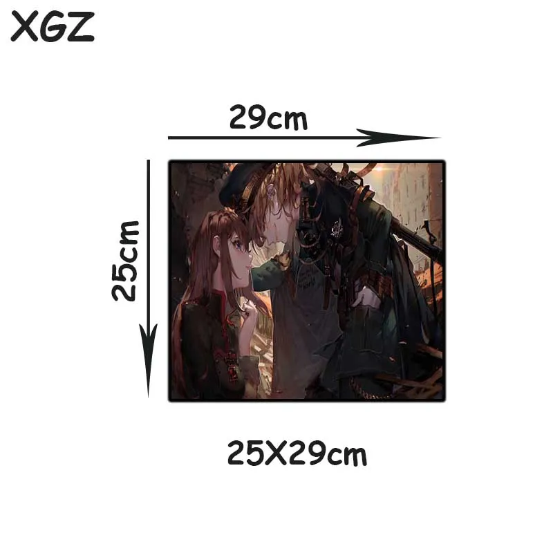 

XGZ large mouse pad precision black seaming animation mouse pad computer keyboard custom game desk pad rubber stripe non-slip Xx