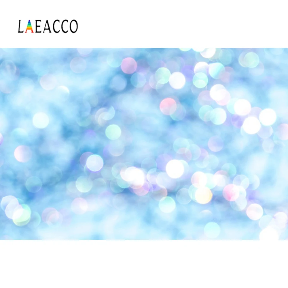 Блестящие блестящие золотые фоны Laeacco в горошек для детской портретной