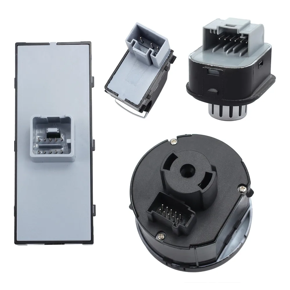 

Car Headlight Fog Lamp Button Control Switch Set Master Window Mirror Auto Parts for VW JEtta 6 Golf GTI 5 6 Tiguan Passat B6 CC