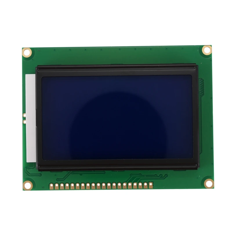 128x64 точек ЖК-дисплей модуль 5V Синий Экран 12864 с Подсветка ST7920 параллельно Порты и