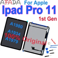100 original lcd display for ipad pro 11 a1980 a1934 a1979 touch screen glass panel assembly pre tested replacement repair