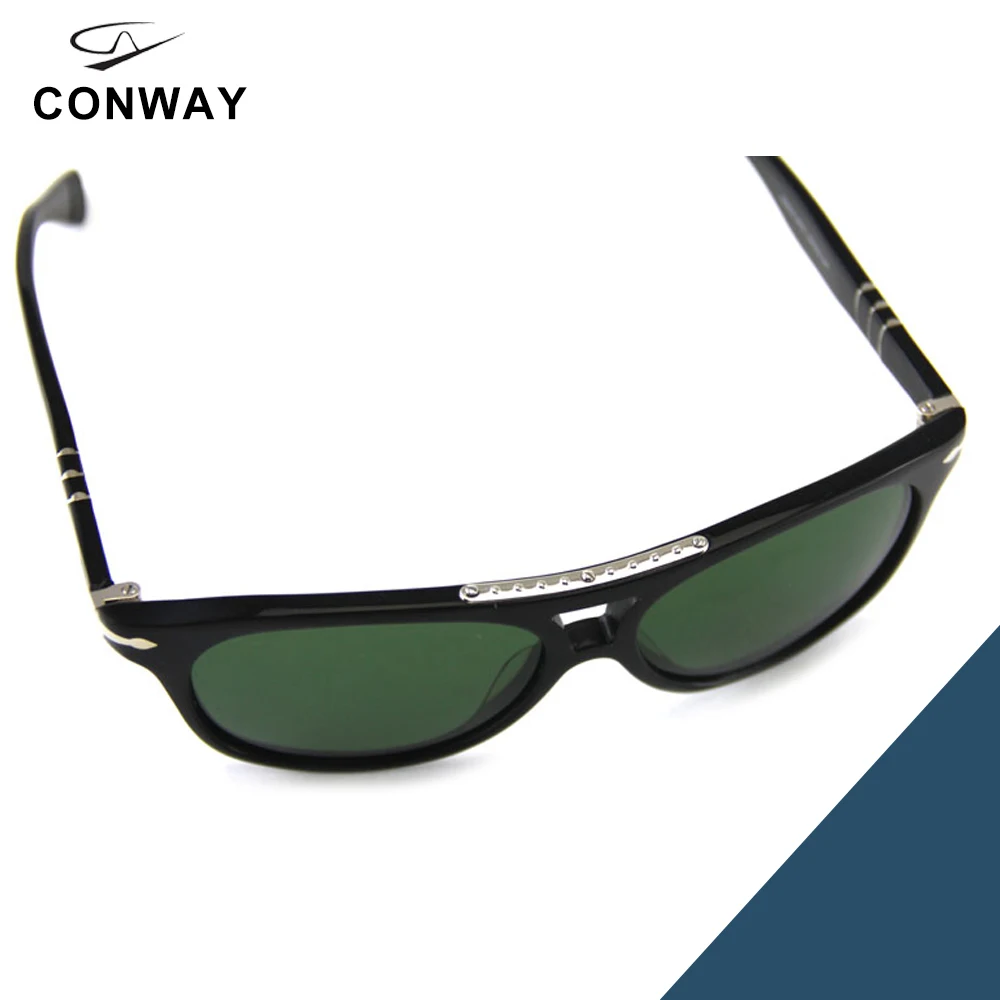 Conway, модные солнцезащитные очки для женщин, пилот, женские солнцезащитные очки, Steve, роскошный фирменный дизайн, очки для вождения, UV Proetection, ацетат