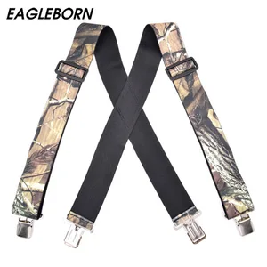 2022 подтяжки камуфляжные подтяжки винтажные женские подтяжки ВЗРОСЛЫЕ 4 зажима широкие подтяжки 5*125 см