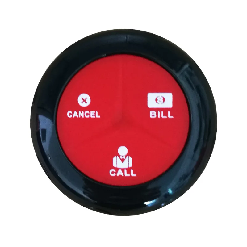 Беспроводной пейджинговый аппарат для ресторанов с сенсорным экраном частота 433