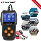 Тестер Аккумуляторов Авто KONNWEI KW600, 12 В от 100 до 2000CCA 12 Вольт, аккумуляторные инструменты для авто, быстрый запуск, диагностический