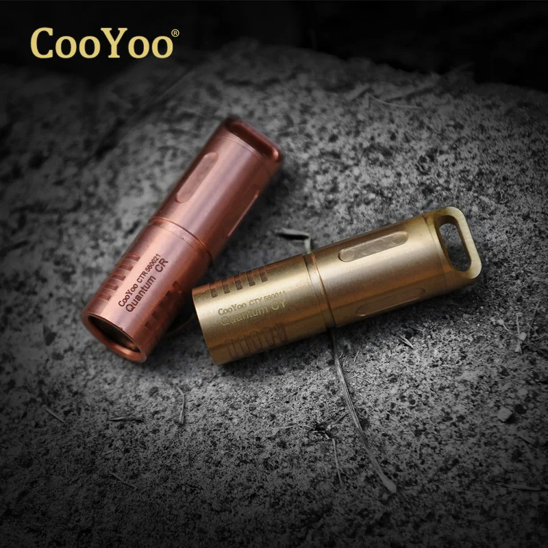 Светодиодный мини-фонарик CooYoo Quantum перезаряжаемый бликовый карманный фонарик с