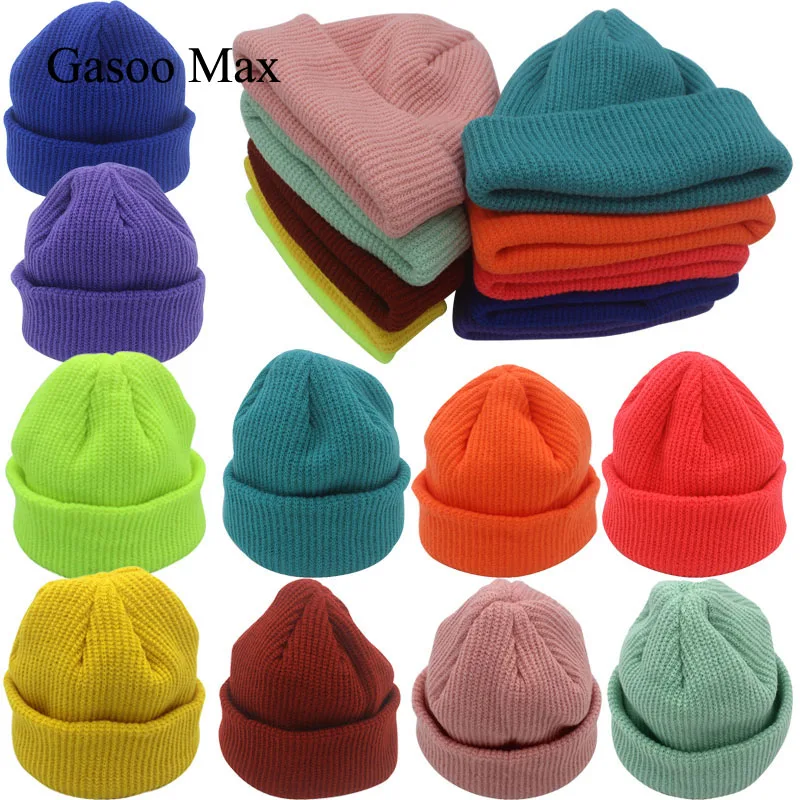 Зимняя шапка для маленьких девочек и мальчиков 3 18 месяцев ярких цветов новинка