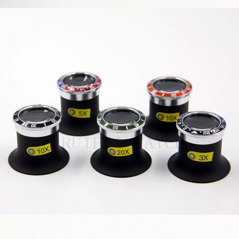 Премиум качество 3X/5X/10X/20X коллекторы часов Eye Loupe RLX SubMariner и GMT Series|Ремонтные