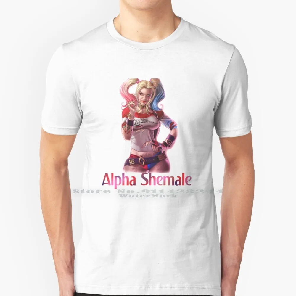 

Shemale, Альфа Shemale футболка хлопок 6XL Альфа Shemale Fit Tranny Shemale V Shemale трубка Shemale