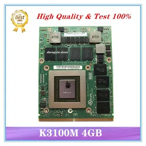 NEW For DELL M6700 M6800 HP 8770W ZBOOK17 g1 g2 N15E-Q1-A2 CN-0XJPPG 4G K3100 K3100M Graphic Card Test 100%