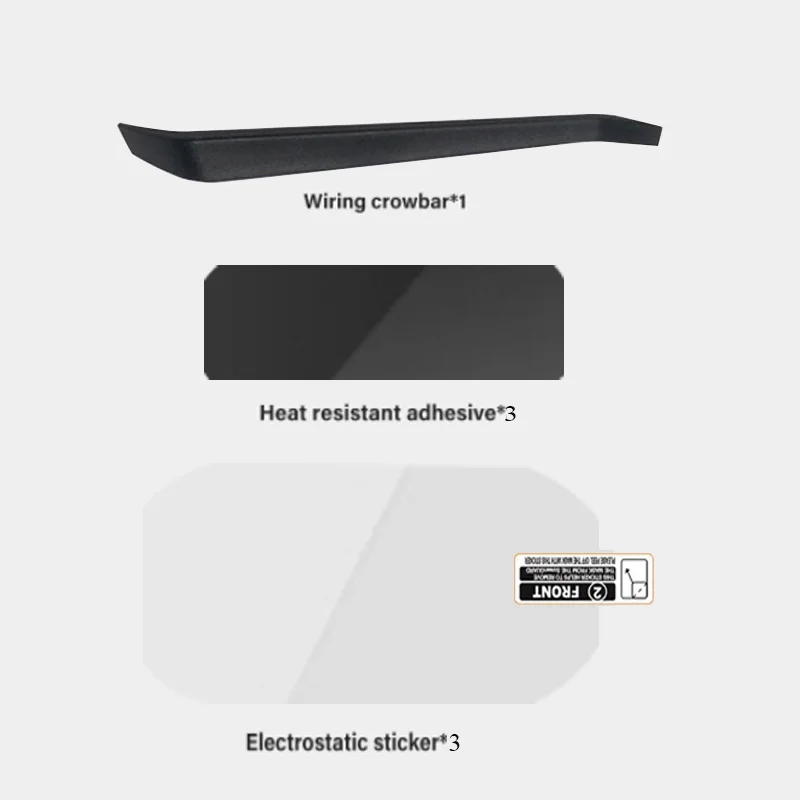 

Для видеорегистратора 70MAI A400, Автомобильный регистратор/задняя камера RC09, специальная Электростатическая пленка, Электростатическая пленка/3M клей, 2 шт.