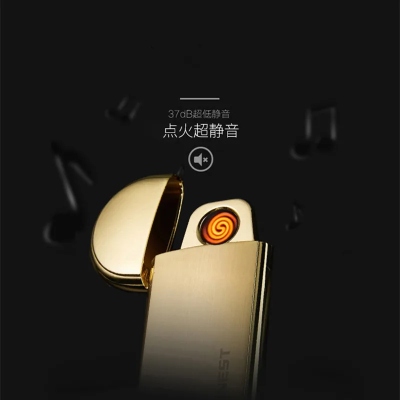 Электронная зажигалка Shake To Ignite USB ультратонкие Плазменные зажигалки инструменты