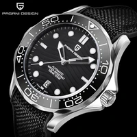 pagani design 007 mens watches 2021 ceramic bezel mechanical automatic watch men sport waterproof stainless steel nh35 luminous