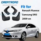 Литые Автомобильные Брызговики OE для Renault Fluence Samsung SM3 2009-on, брызговики, брызговики, щитки, автомобильный Стайлинг