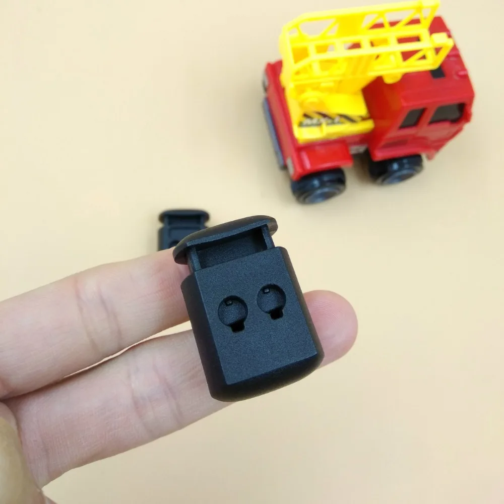 Новый 20 штук Большой Размеры из черного пластика жгутовые застежки круглый