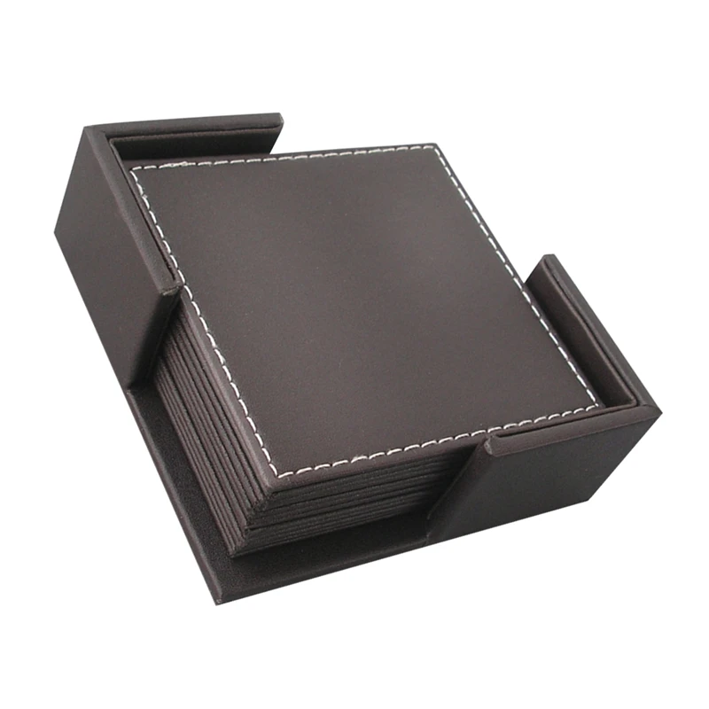 

Подставки в комплекте, подставка для чашки с держателем для подставки под горку, цвет кофе, простой стиль для дома и кухни