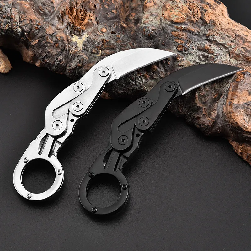 HS Инструменты Механический karambit Скорпион коготь нож открытый кемпинг джунгли