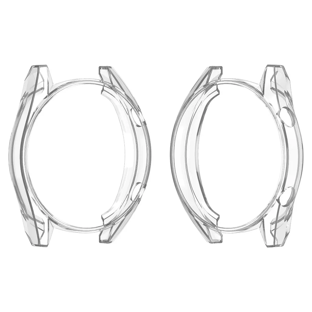 Ультратонкий Мягкий защитный чехол из ТПУ с силиконовой рамкой для Huawei Watch GT