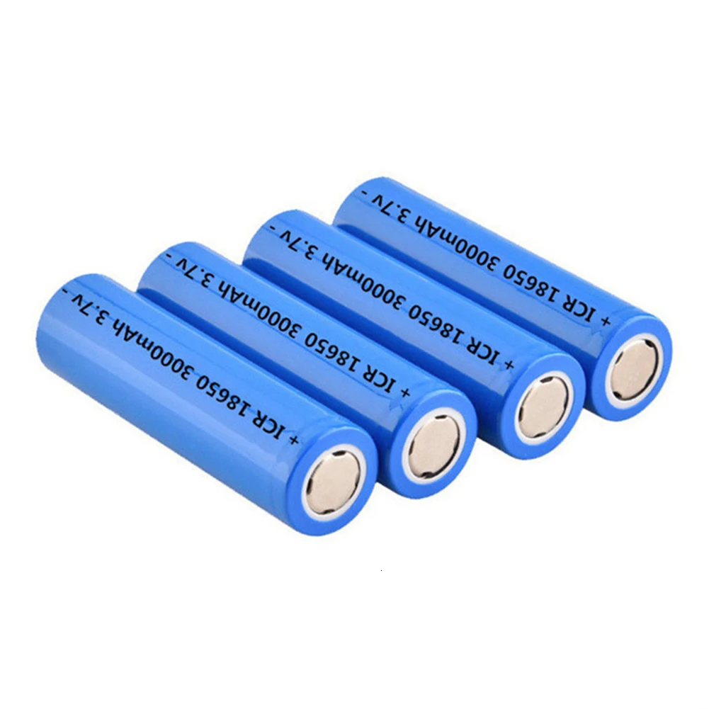 18650 батарея 3000mah 3,7 v перезаряжаемая емкость батареи для мини-вентилятор игрушечный фонарь электронная сигарета