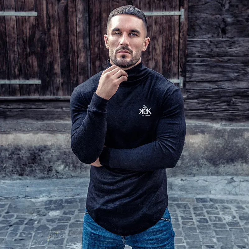 Мужские зимние свитера теплые флисовые утолщенные одноцветные мужские вязаные