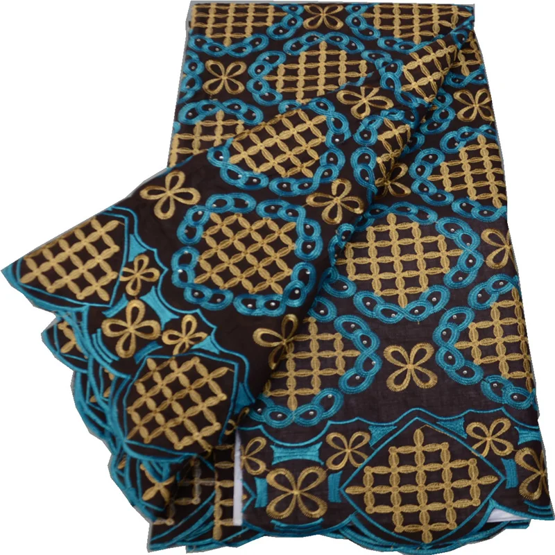 

New Style African Lace Fabric For Sewing High Quality Austria Cotton 2022 Dubai Embroidery Nigerian Swiss Voile In Switzerland