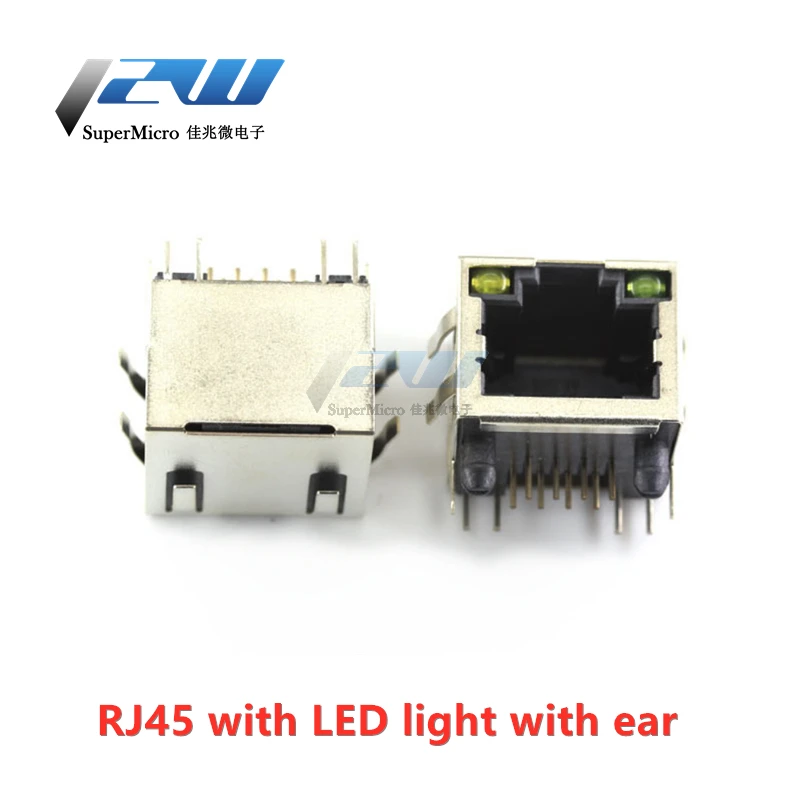 5 шт./лот Сетевая розетка RJ45 сетевой кабель порт интерфейса Кристальное основание