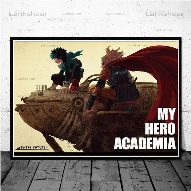 

New Posters Prints Boku No Hero My Hero Academia Anime Pictures On The Wall Canvas Painting Art Decoration Home Decor Cuadros