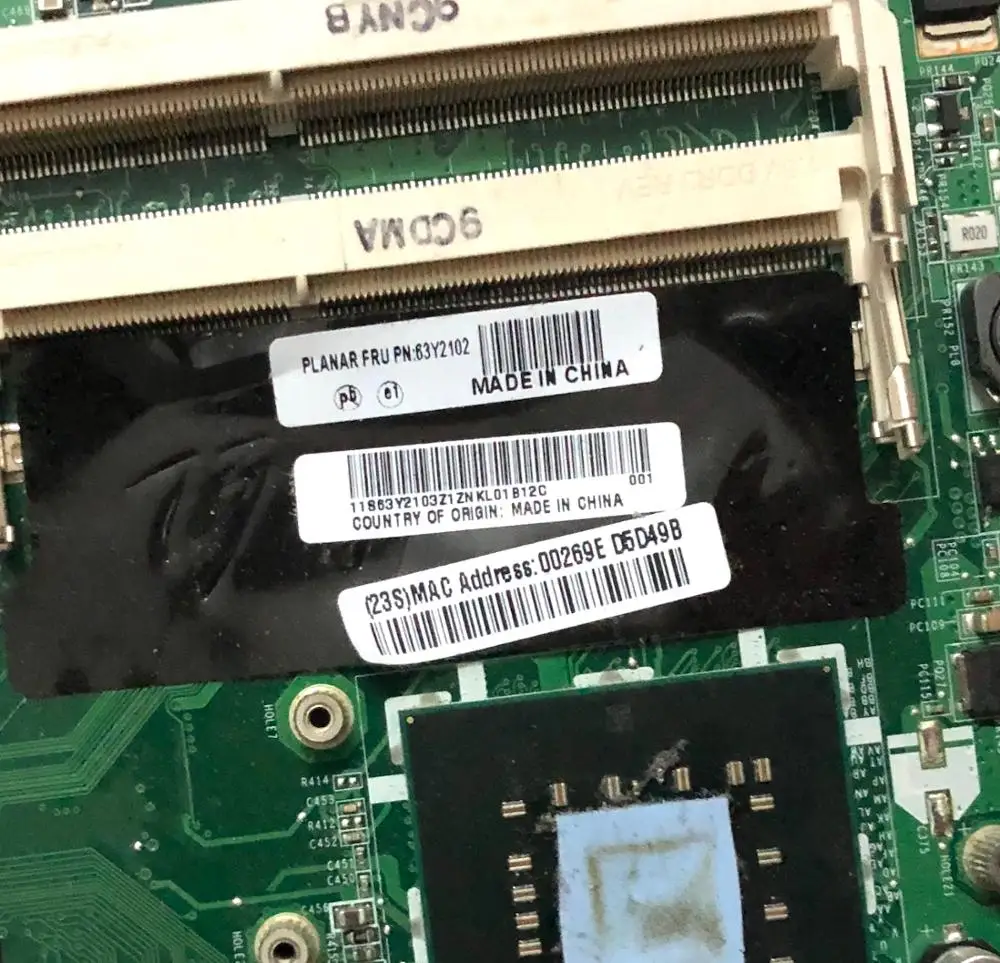 Материнская плата DAGC3AMB8H0 для Lenovo SL510 63Y2102 100% протестирована полностью работает |
