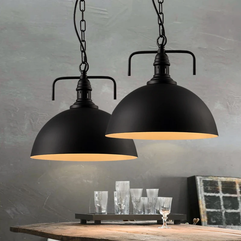 Лофт промышленные подвесные светильники винтажный подвесной светильник