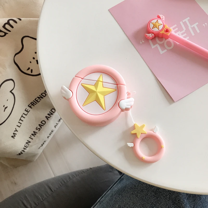 GJ0045 Чехол для Airpods 2, силиконовый чехол для Apple Airpods, чехол для наушников 3D, Рождественский чехол для наушников - Цвет: GJ0045