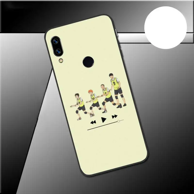 

Haikyuu Hinata Attacks Anime Phone Case For Xiaomi Redmi 7 9t a3 9se k20 mi8 max3 lite 9 note 8 9s 10 pro