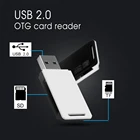 KEBIDU Mini Card Reader OTG USB 2,0 высокоскоростной Micro SD TF Card Reader Adapter All-in-One для телефонов Android