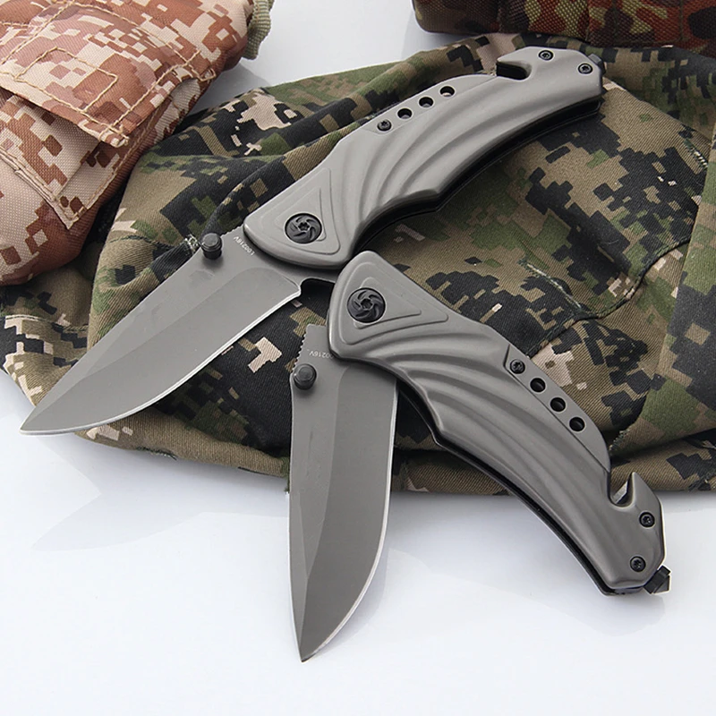 Складной нож из нержавеющей стали с ручкой 3CR13MOV для кемпинга охоты выживания