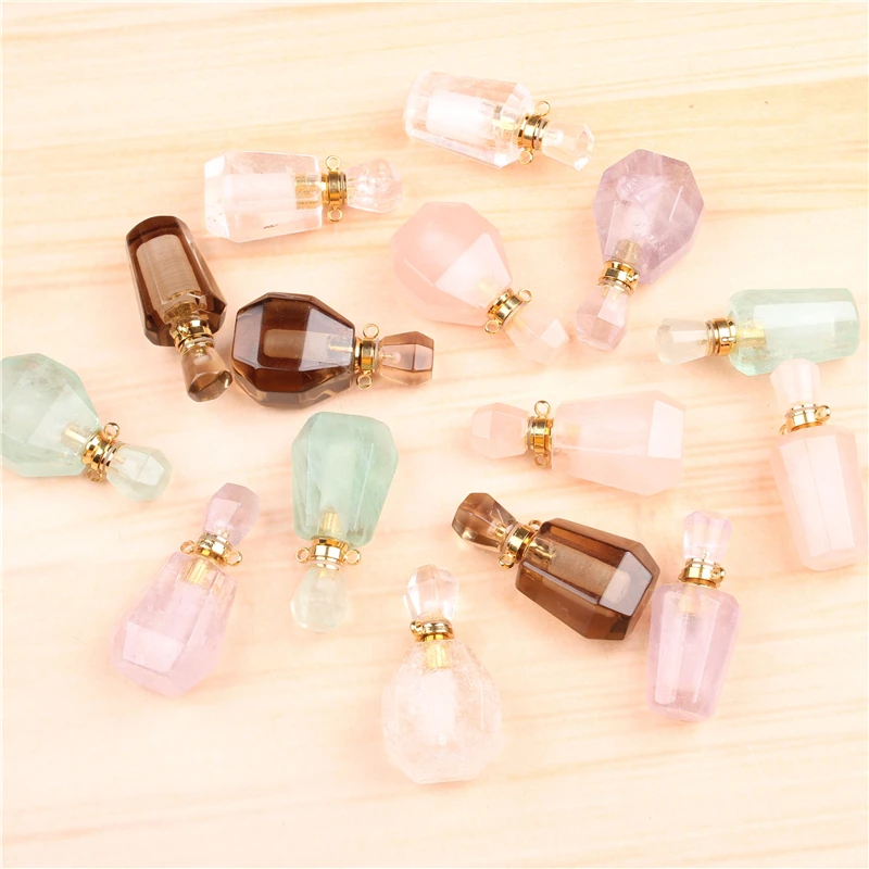 Mini Perfume Bottle Citrine 3ML Portable Travel Cosmetic Container | Украшения и аксессуары