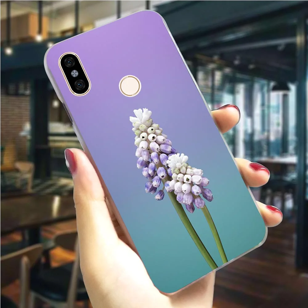 Чехол для телефона Xiaomi Mix 2S простой чехол с лавандовыми цветами Mi A1 A2 Lite 5X 6X 6 8 9 9se 9T