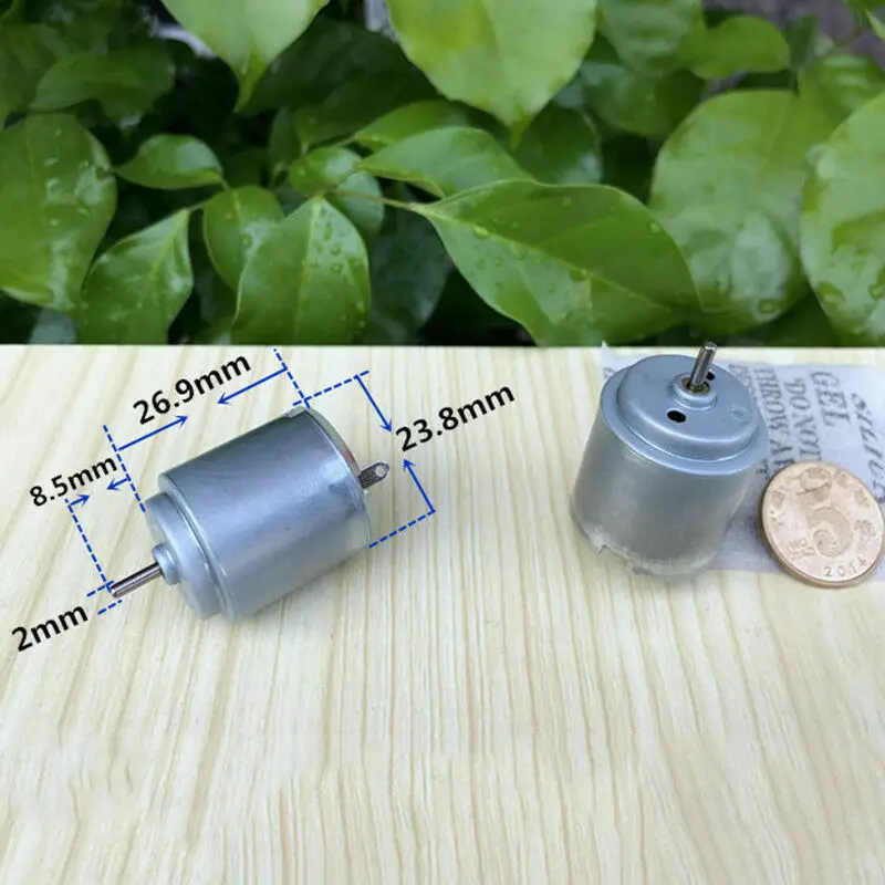 dc 3v 74 v 6v круглый 260 электродвигате