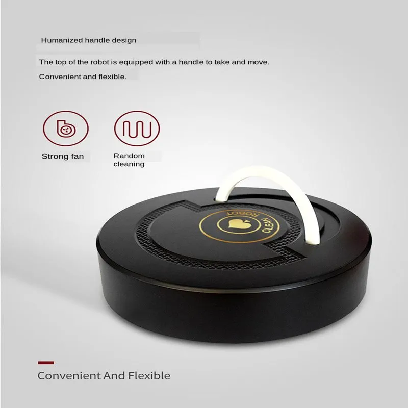 Интеллектуальный автоматический подметальный робот бытовой USB Перезаряжаемый автоматический умный робот-пылесос автоматическая подметальная машина